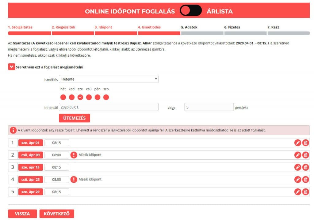 Online időpont foglalás, brand és SEO - Klau Kozmetika - WebDizájn .hu Online időpont foglalási rendszer - szolgáltatás