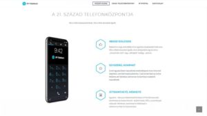 Üzleti weboldal felújítása