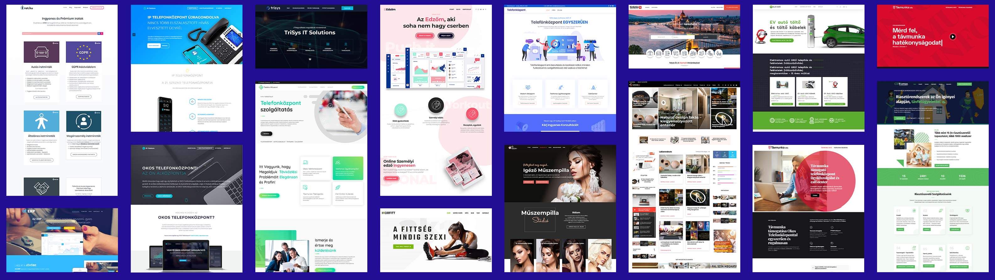 webdizájn referenciák