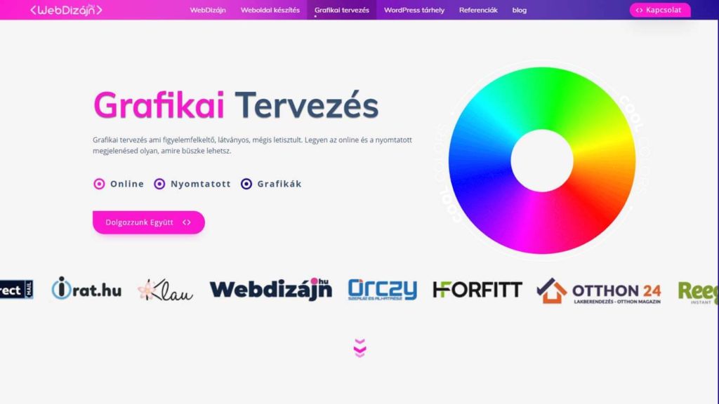 WebDizájn mérföldkő - V5