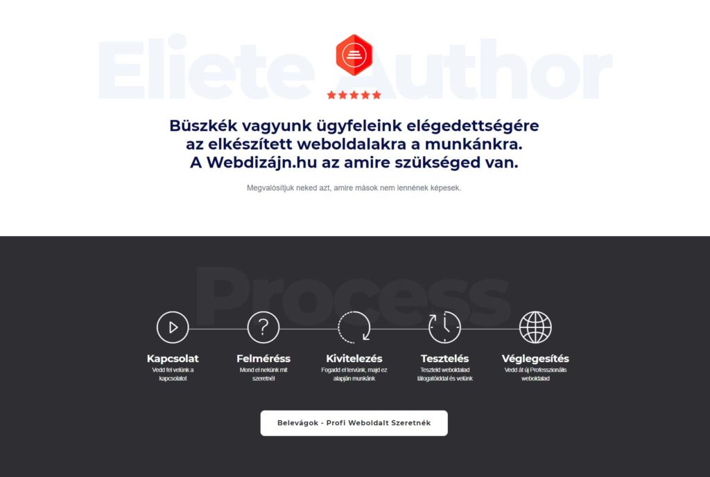 WebDizájn mérföldkő - V4